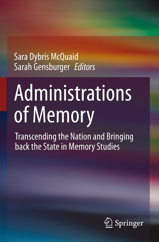 Couverture_Administrations of Memory