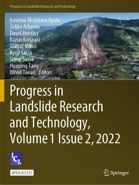 Couverture_Progress in Landslide Research and Technology, Volume 1 Issue 2, 2022