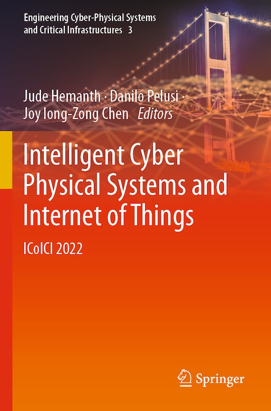 Couverture_Intelligent Cyber Physical Systems and Internet of Things