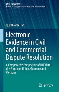 Front cover_Electronic Evidence in Civil and Commercial Dispute Resolution