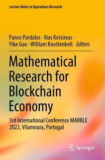 Front cover_Mathematical Research for Blockchain Economy