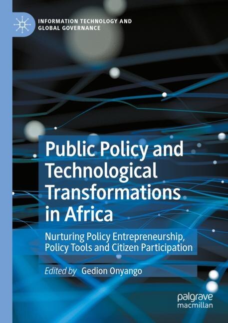 Couverture_Public Policy and Technological Transformations in Africa