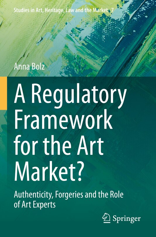 Front cover_A Regulatory Framework for the Art Market?