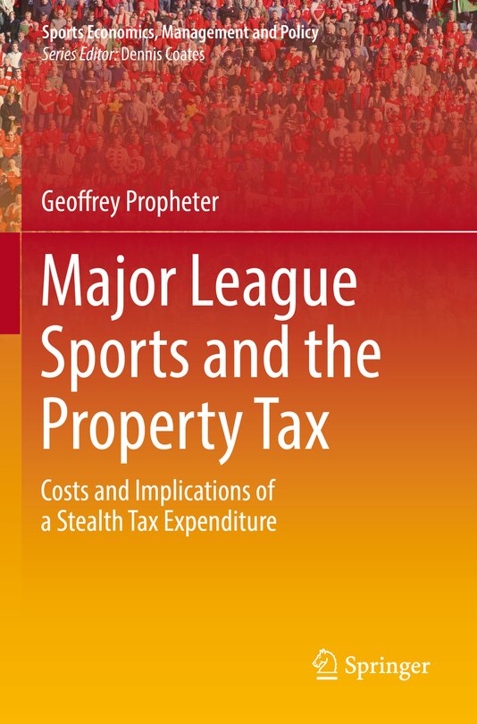 Couverture_Major League Sports and the Property Tax