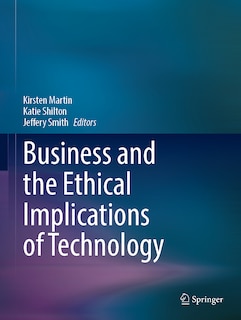 Front cover_Business and the Ethical Implications of Technology