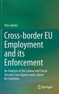 Front cover_Cross-border EU Employment and its Enforcement