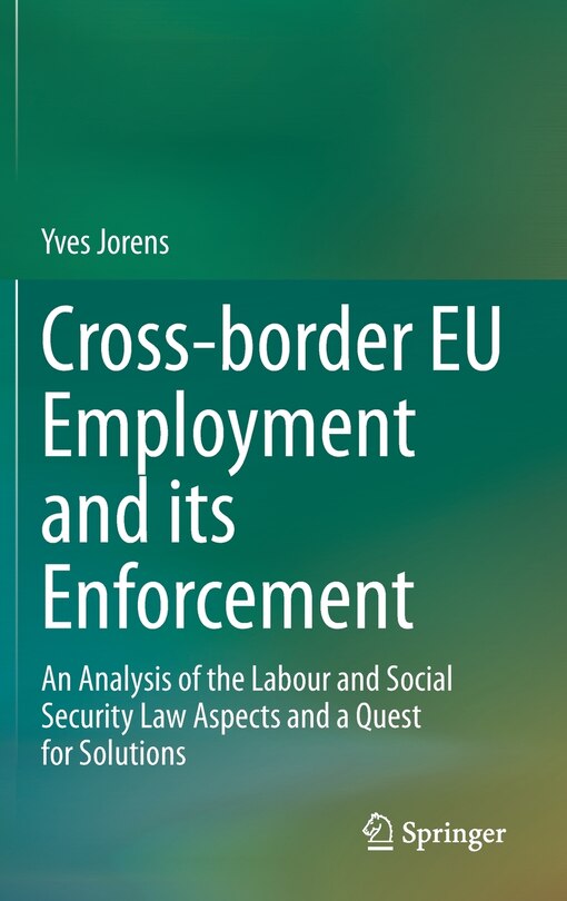 Front cover_Cross-border EU Employment and its Enforcement