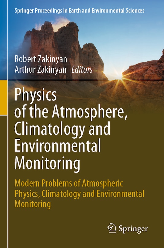 Front cover_Physics of the Atmosphere, Climatology and Environmental Monitoring