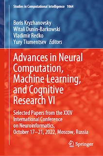 Front cover_Advances in Neural Computation, Machine Learning, and Cognitive Research VI