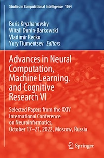 Front cover_Advances in Neural Computation, Machine Learning, and Cognitive Research VI