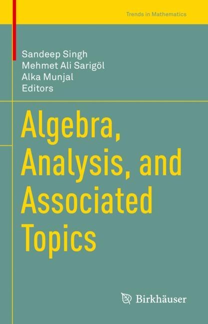 Front cover_Algebra, Analysis, and Associated Topics