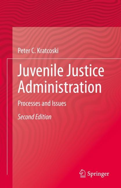 Couverture_Juvenile Justice Administration