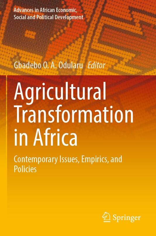 Front cover_Agricultural Transformation in Africa