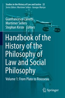 Front cover_Handbook of the History of the Philosophy of Law and Social Philosophy