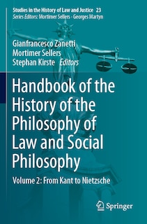 Front cover_Handbook of the History of the Philosophy of Law and Social Philosophy