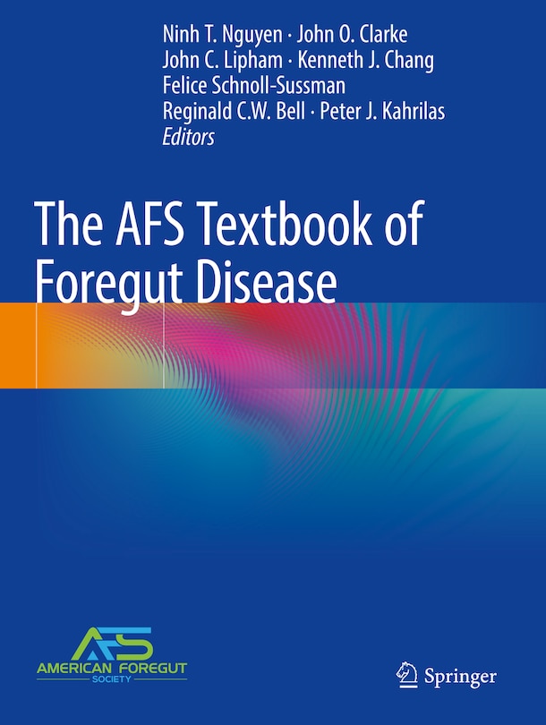 Couverture_The AFS Textbook of Foregut Disease
