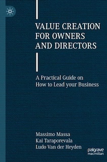 Front cover_Value Creation for Owners and Directors