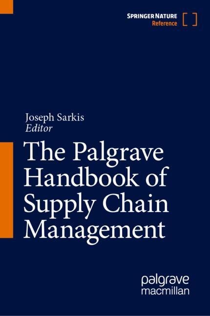 Front cover_The Palgrave Handbook of Supply Chain Management