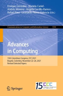 Couverture_Advances in Computing