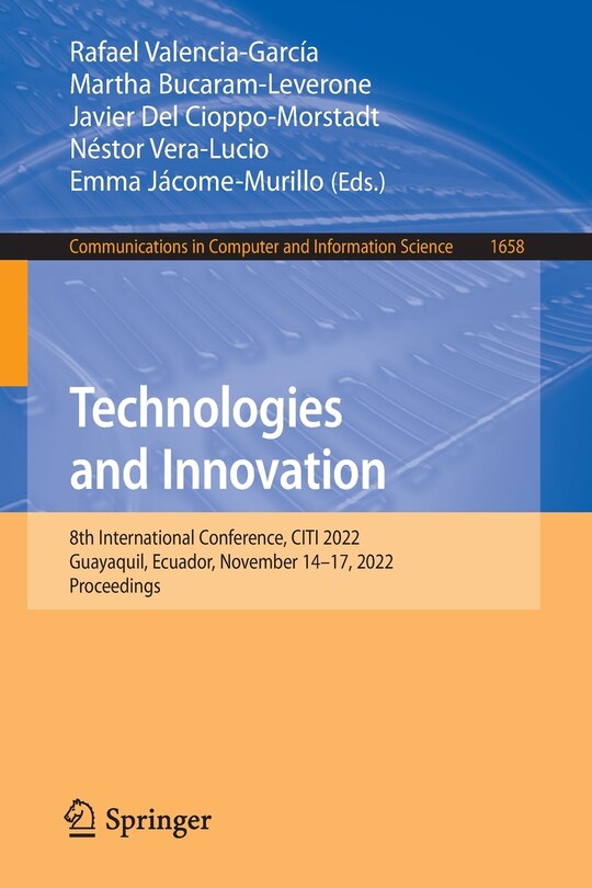 Couverture_Technologies and Innovation