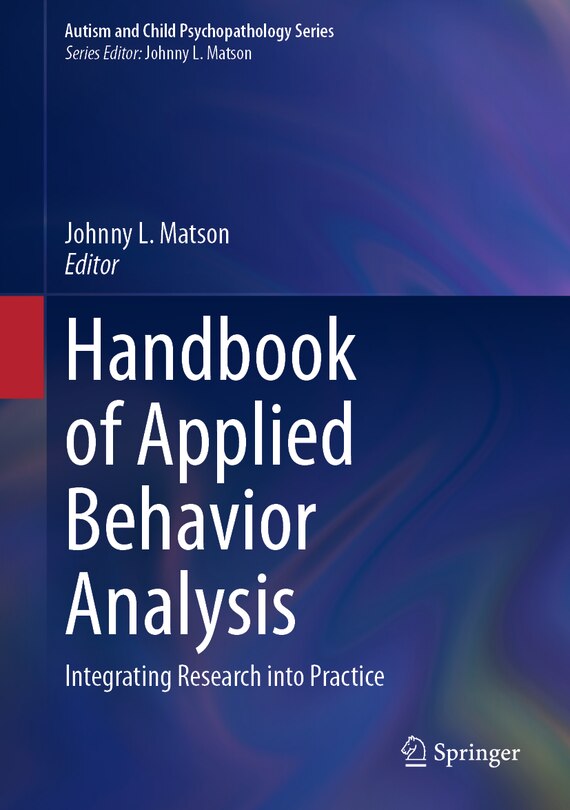 Front cover_Handbook of Applied Behavior Analysis