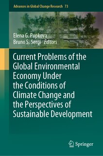 Couverture_Current Problems of the Global Environmental Economy Under the Conditions of Climate Change and the Perspectives of Sustainable Development