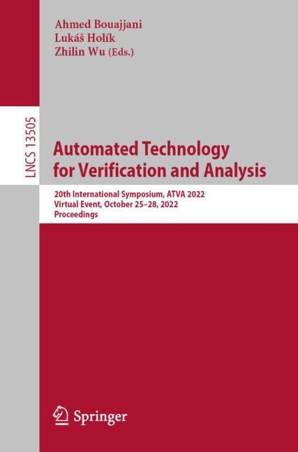 Front cover_Automated Technology for Verification and Analysis