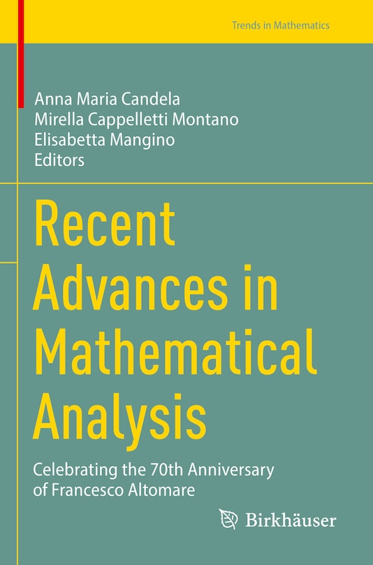 Front cover_Recent Advances in Mathematical Analysis