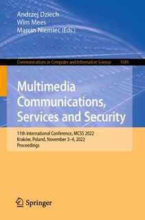 Front cover_Multimedia Communications, Services and Security