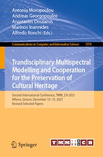 Front cover_Trandisciplinary Multispectral Modelling and Cooperation for the Preservation of Cultural Heritage