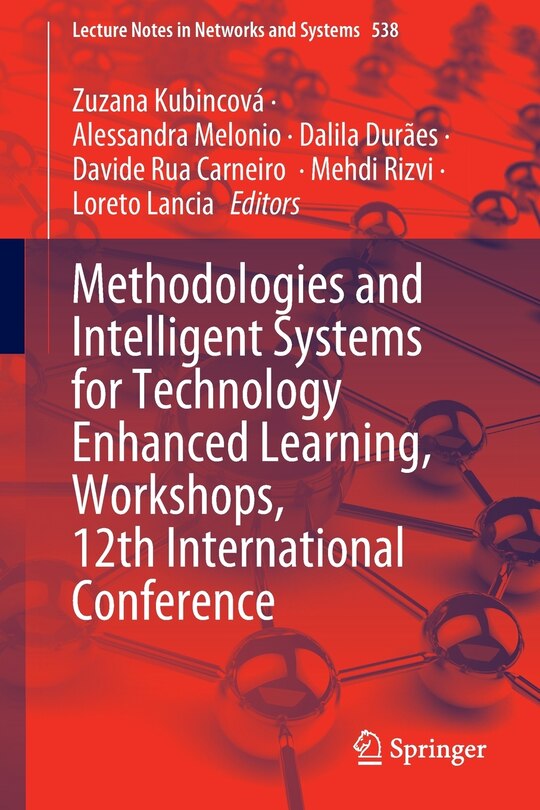 Front cover_Methodologies and Intelligent Systems for Technology Enhanced Learning, Workshops, 12th International Conference