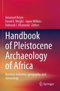 Couverture_Handbook of Pleistocene Archaeology of Africa