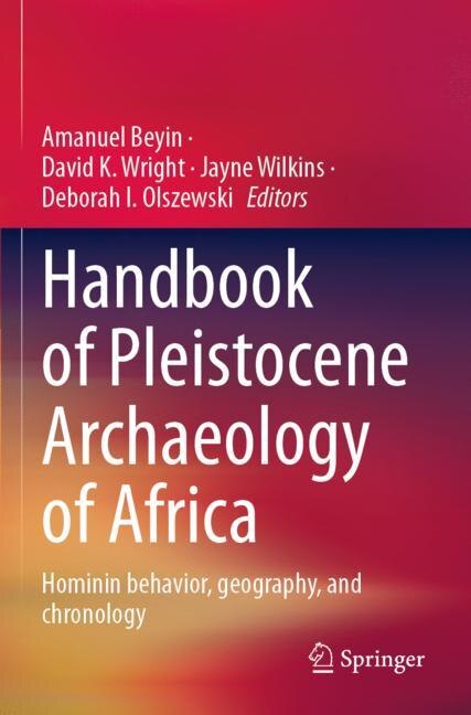 Couverture_Handbook of Pleistocene Archaeology of Africa