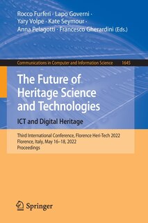 Couverture_The Future of Heritage Science and Technologies