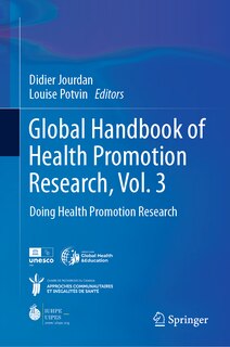 Front cover_Global Handbook of Health Promotion Research, Vol. 3