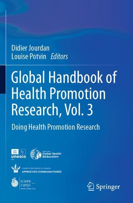 Front cover_Global Handbook of Health Promotion Research, Vol. 3