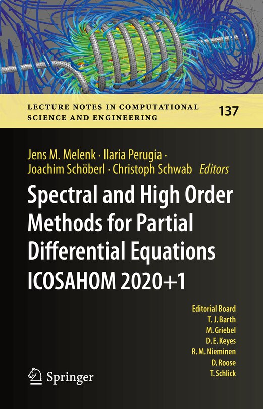Couverture_Spectral and High Order Methods for Partial Differential Equations ICOSAHOM 2020+1