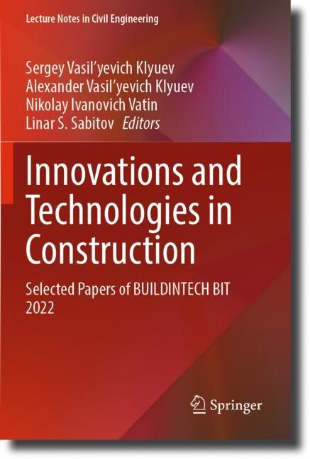 Couverture_Innovations and Technologies in Construction