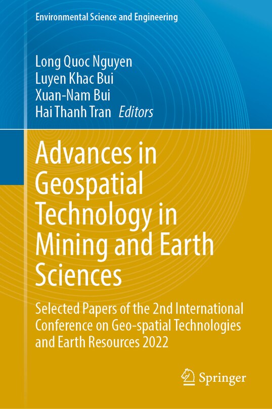 Front cover_Advances in Geospatial Technology in Mining and Earth Sciences