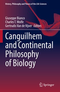 Couverture_Canguilhem and Continental Philosophy of Biology