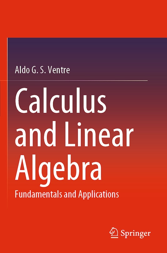 Front cover_Calculus and Linear Algebra