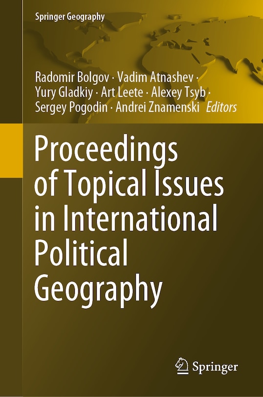Front cover_Proceedings of Topical Issues in International Political Geography