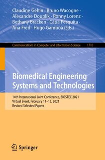 Front cover_Biomedical Engineering Systems and Technologies