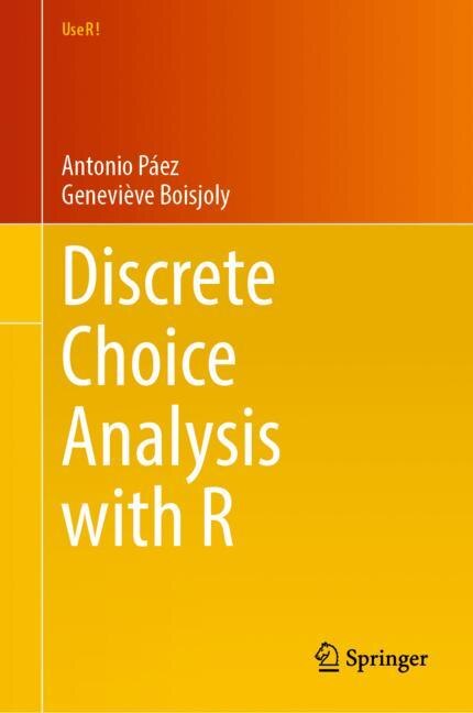 Couverture_Discrete Choice Analysis with R