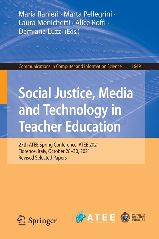 Front cover_Social Justice, Media and Technology in Teacher Education