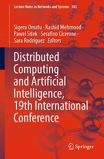 Front cover_Distributed Computing and Artificial Intelligence, 19th International Conference