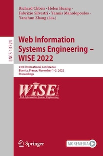 Front cover_Web Information Systems Engineering - WISE 2022