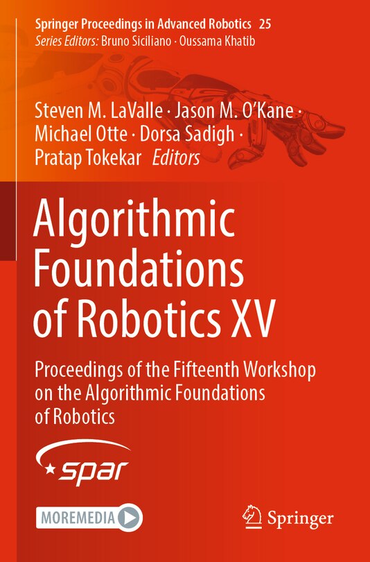 Front cover_Algorithmic Foundations of Robotics XV