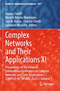 Front cover_Complex Networks and Their Applications XI