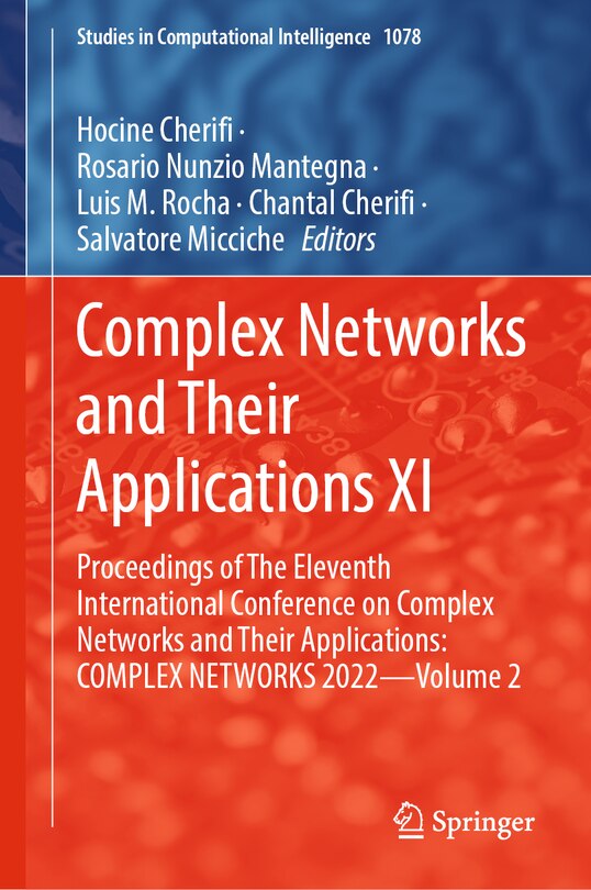 Front cover_Complex Networks and Their Applications XI